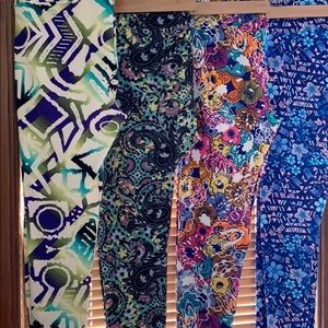 4 LuLaroe tall and curvy leggings